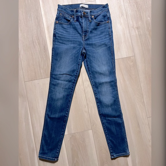 Madewell 10” Rise Skinny Jeans - Picture 1 of 4